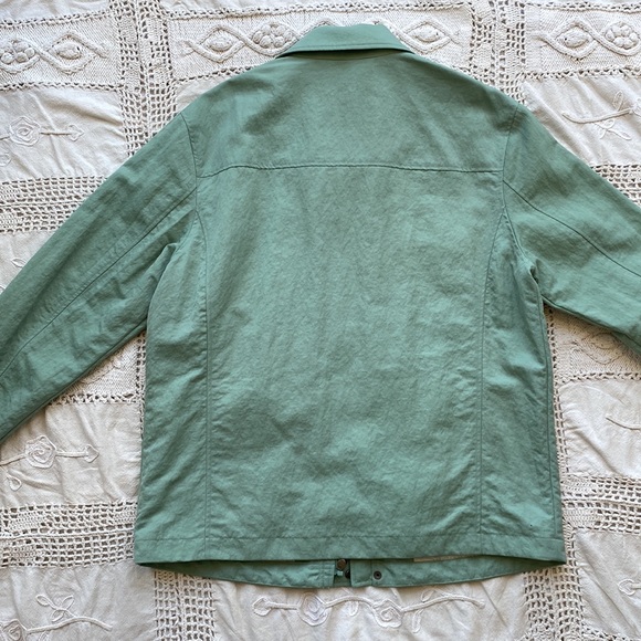 Selected / Homme brand Lightweight Sage Green Jacket - Picture 4 of 4